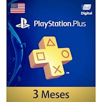 Membresía PlayStation Plus 3 Meses USA PS5 PS4 [Digital]